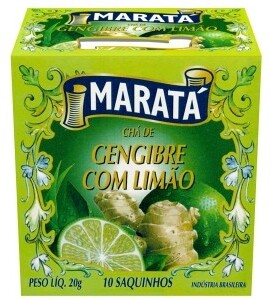 Chá Gengibre com Limão Maratá 10GR