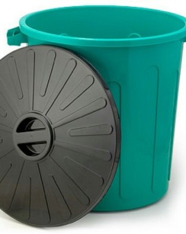 Cesto com Tampa 60L e 100L