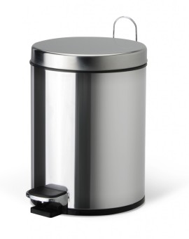 Lixeira Inox com Pedal 12Lt