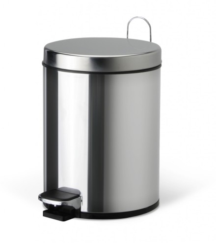 Lixeira Inox com Pedal 12Lt