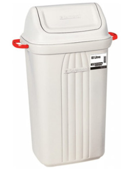 Lixeira com Tampa Basculhante 60L e 105L