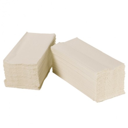 Papel Toalha Interfolhado Creme 1000Gr